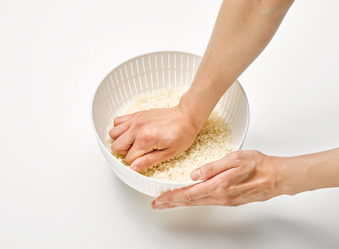 キャンペーン「米とぎにも使えるザルとボウル_Colander & Bowl」を20名様にプレゼント。